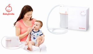メルシーポットS-502で赤ちゃんから子供の鼻水まで電動吸引