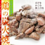 宮崎名物焼き鳥 鶏の炭火焼100g×3 1000円ポッキリ